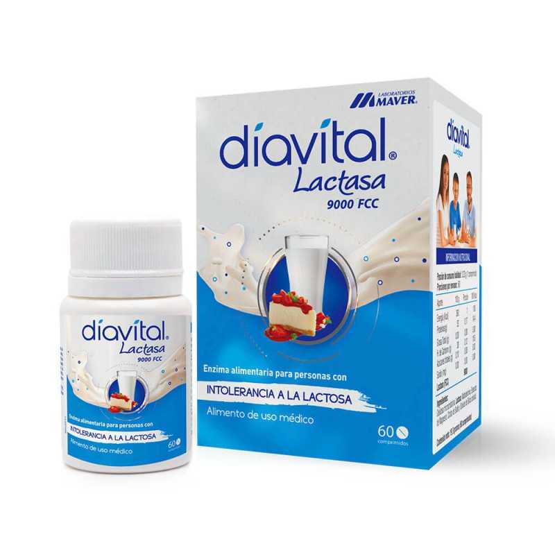 Diavital Lactasa 9000 FCC 60 Comprimidos