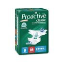 Proactive Clásico pañales desechables para adultos talla M 8 unidades.