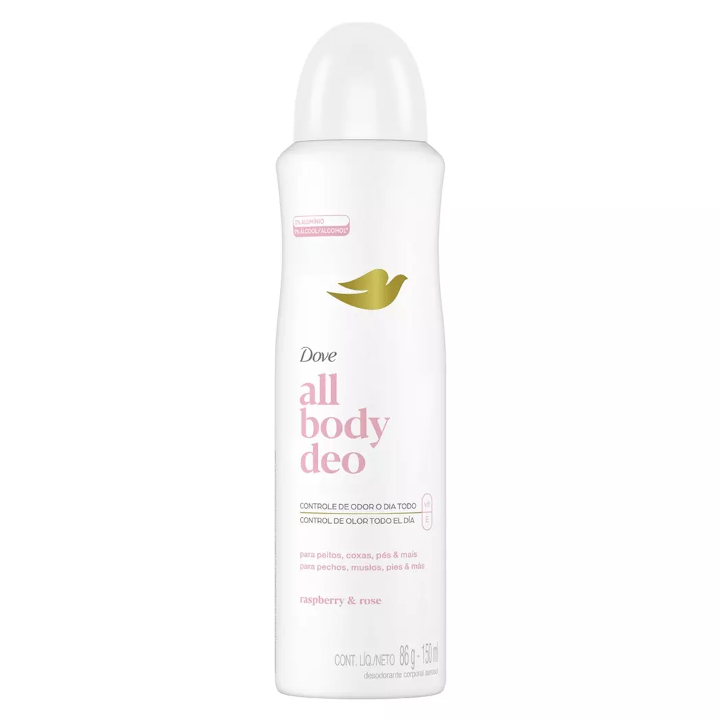 Dove All Body Deo Frambuesa Aerosol 150 ml