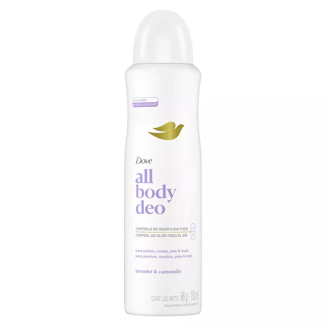 Dove All Body Deo Lavender & Camomile Aerosol 150 ml