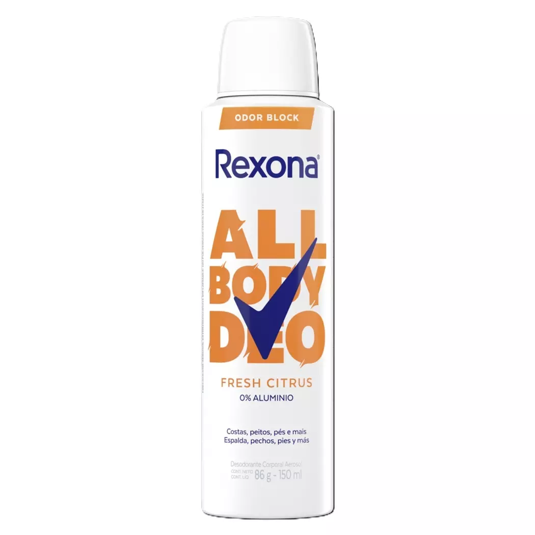 Rexona All Body Deo Fresh Citrus Aerosol 150 ml