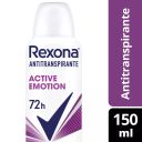 Rexona Active Emotion 72h Antitranspirante Aerosol 150 ml