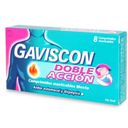 Gaviscon Doble acción menta x 8 comprimidos masticables.