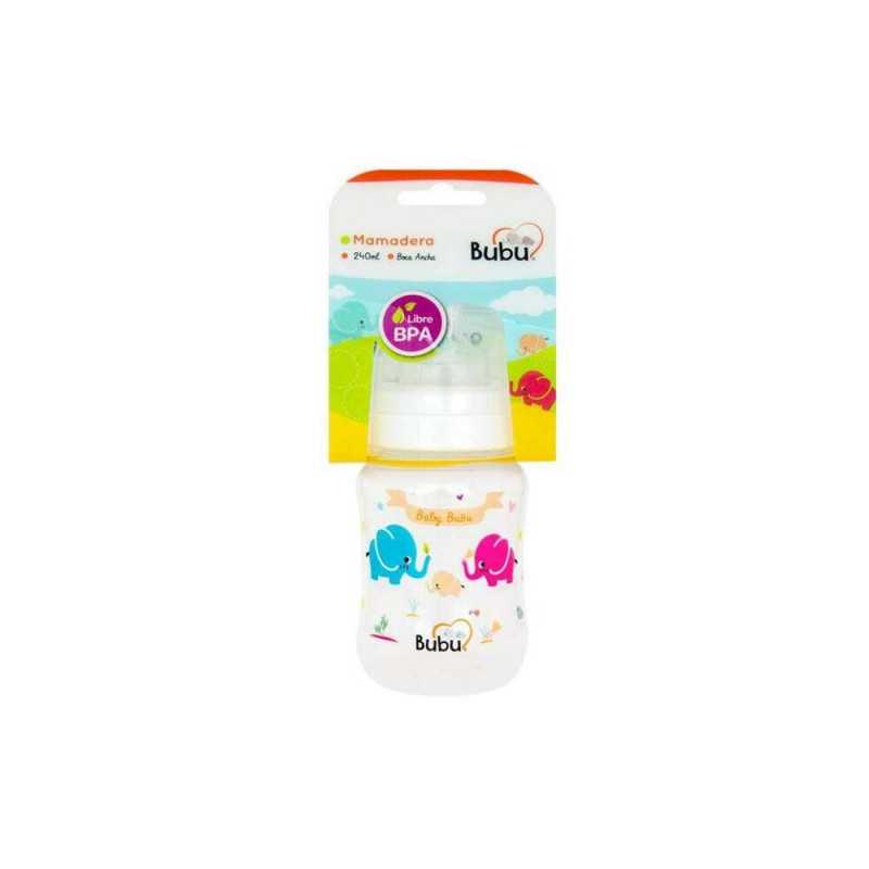 Bubu Mamadera Boca Ancha 240 ml