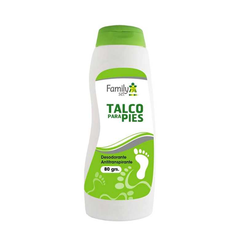 Family Set Talco para Pies Desodorante Antitranspirante 80 gr