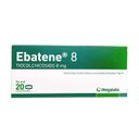 Ebatene 8 mg x 20 cápsulas.