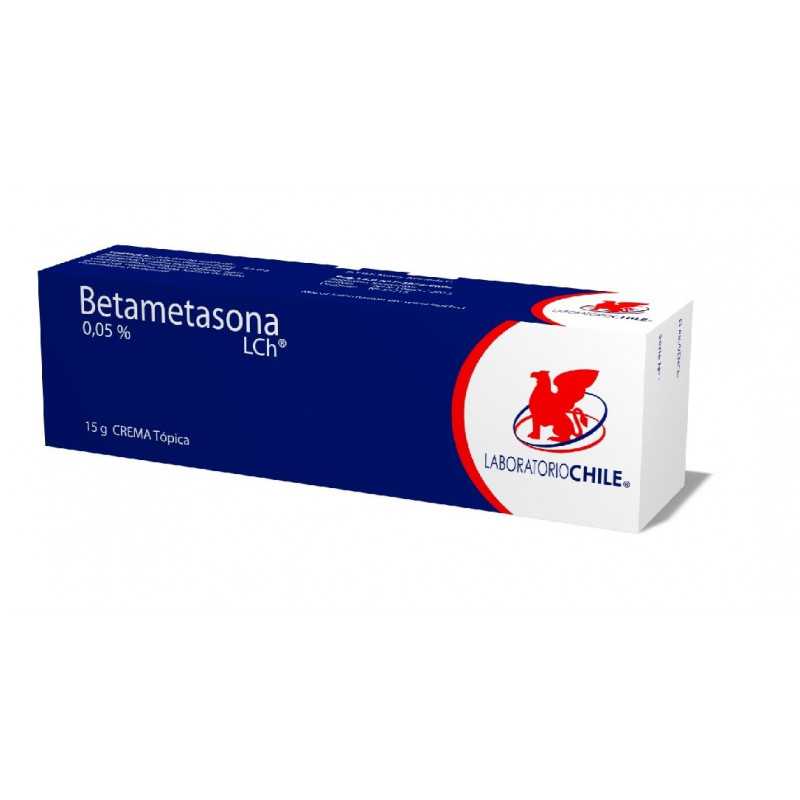 Betametasona 0,05% x 15 g Crema Tópica - Laboratorio Chile