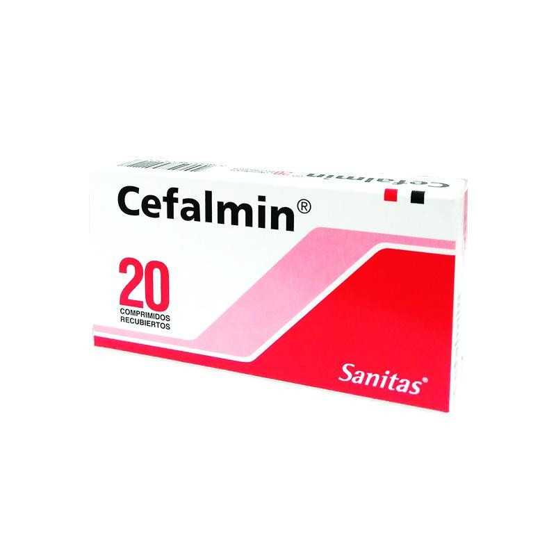 Cefalmin 20 Comprimidos Recubiertos - Ergotamina, Metamizol, Cafeína