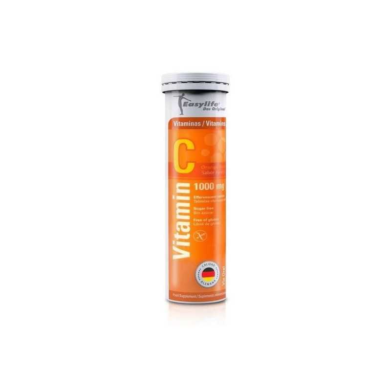 Easylife Vitamina C 1000 mg x 20 Comprimidos Efervescentes Naranja