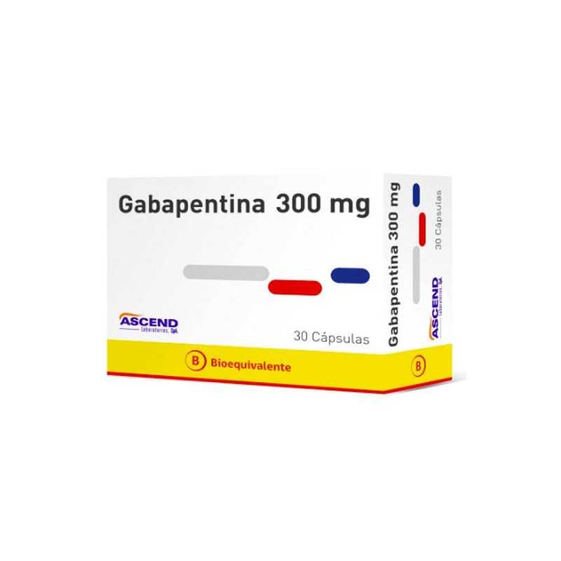 Gabapentina 300 mg x 30 Cápsulas - Ascend