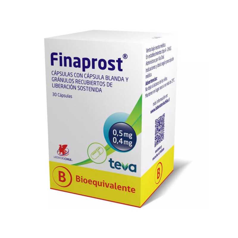Finaprost 0.5/0.4 mg x 30 Cápsulas - Dutasterida + Tamsulosina