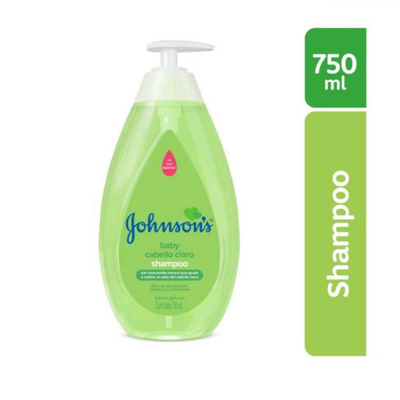 Johnson's Baby Cabello Claro Shampoo 750 ml