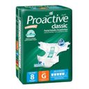 Proactive Clásico pañales desechables para adultos talla G 8 unidades.