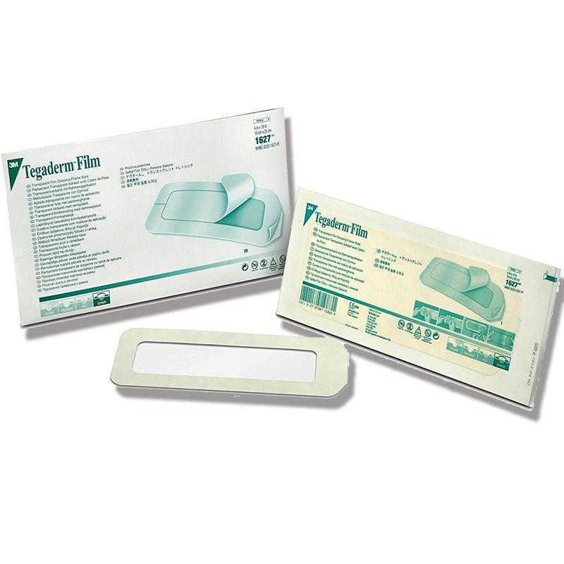 3M Tegaderm Film 1627 10 x 25 cm x 12 Unidades