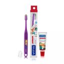 Vitis Junior (+6 años) cepillo dental + mini gel 15 ml