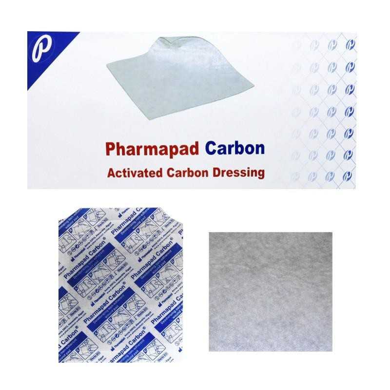 Pharmapad Carbon Apósito Carbón Activado 10x10cm - Pharmaplast