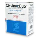 Clavinex Duo 400/57 solución oral x 70 ml.