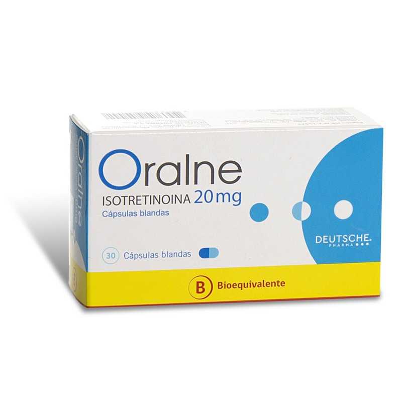 Oralne 20 mg x 30 Cápsulas Blandas - Isotretinoína