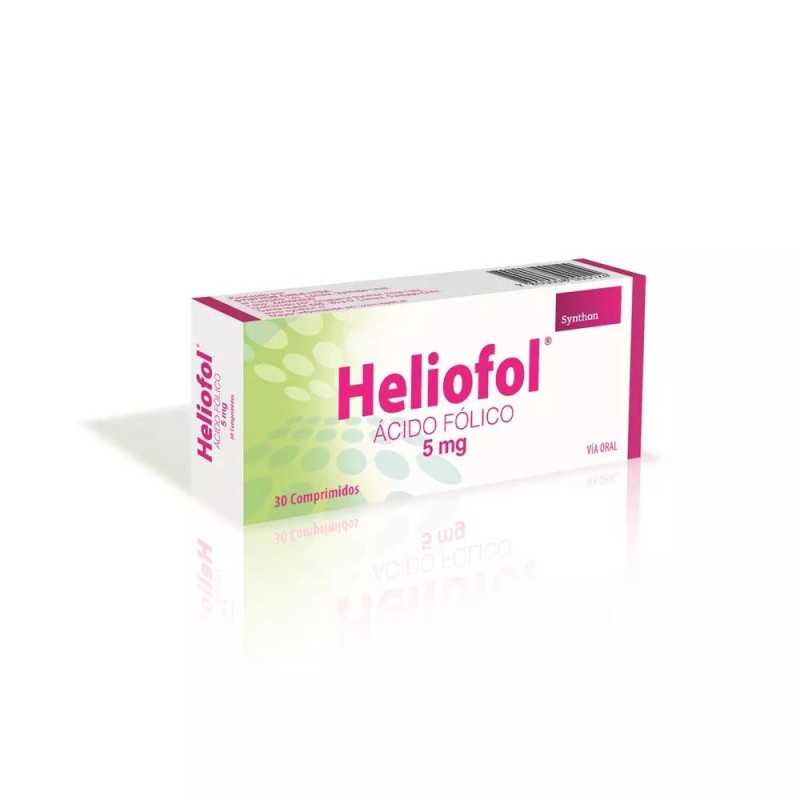 Heliofol Ácido Fólico 5 mg x 30 Comprimidos - Synthon