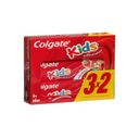 Colgate Kids gel dental fresa 50 gramos. (Pack 3 X 2)