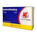 Isotretinoina 20 mg x 30 cápsulas. (Chile)