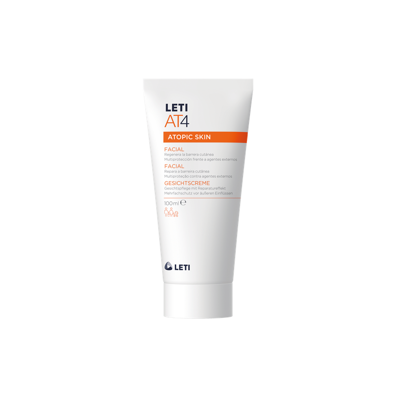 Leti AT4 Crema Facial 50 ml - Piel Atópica y Seca