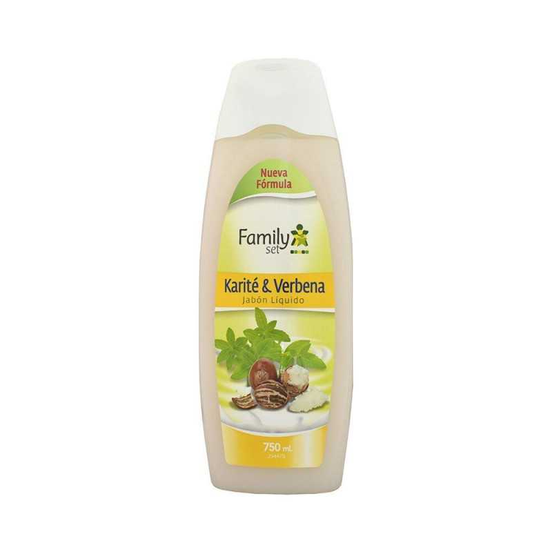 Family Set Jabón Líquido Karité y Verbena 750 ml