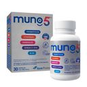 Muno 5 Multivitaminico + Probióticos x 30 cápsulas.