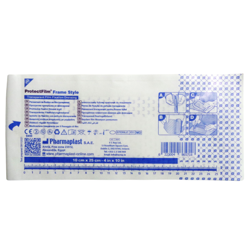 Protectfilm Frame Style Apósito Transparente 10x25 cm - Pharmaplast