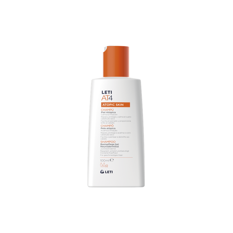Leti AT4 Atopic Skin Champú Emoliente y Protector 250 ml