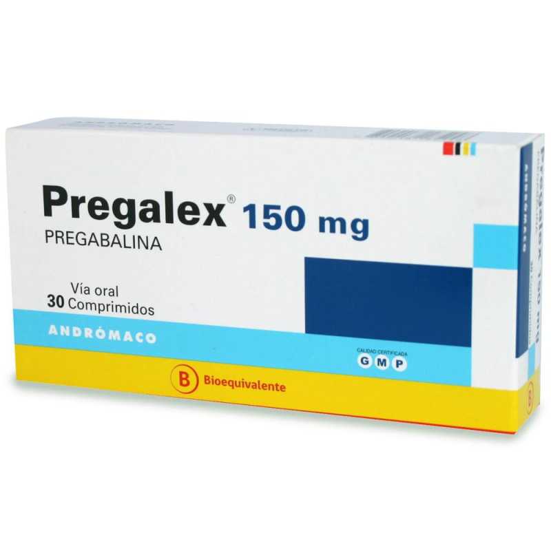 Pregalex 150 mg x 30 Comprimidos - Pregabalina