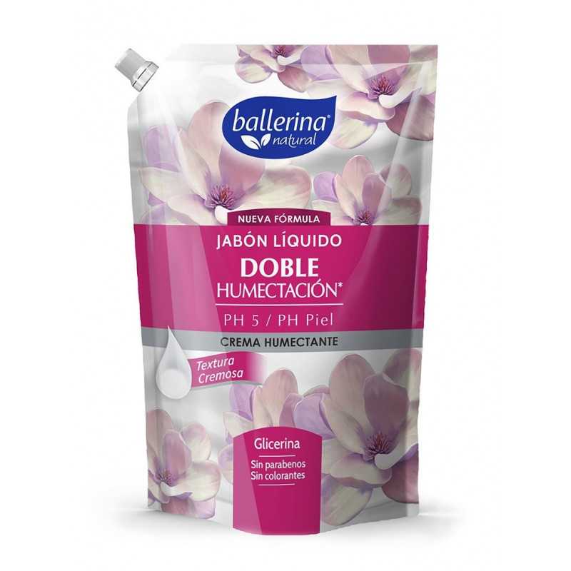 Ballerina Natural Jabón Líquido de Glicerina Doble Humectación 750 ml