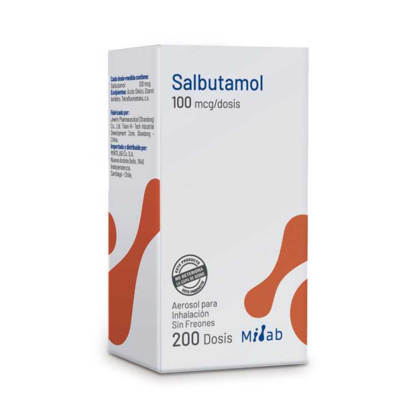 Salbutamol 100 mcg x 200 Dosis - Mintlab