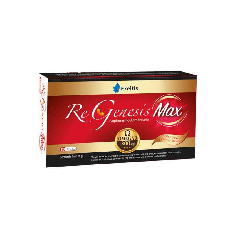 Regenesis Max Omega 3 300 mg x 30 Cápsulas