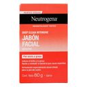 Neutrogena Deep Clean Intensive jabón facial en barra para piel mixta a grasa 80 g.
