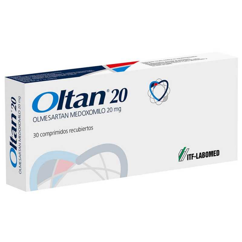 Oltan 20 mg x 30 Comprimidos Recubiertos - Olmesartán