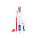 Vitis Acces Medio cepillo dental + mini pasta 15 ml