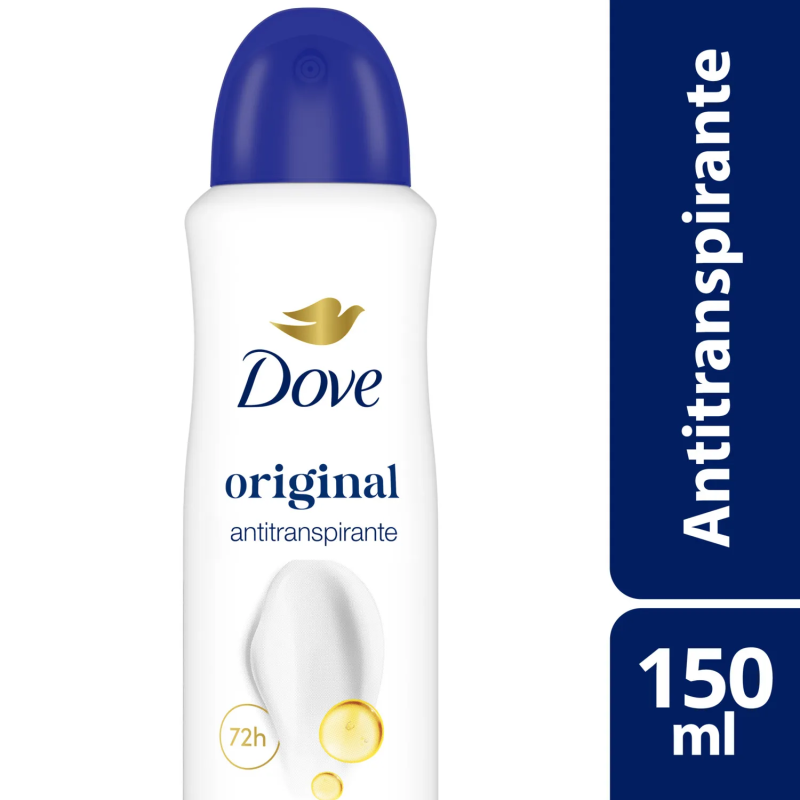Dove Original Aerosol 150 ml - Desodorante Antitranspirante