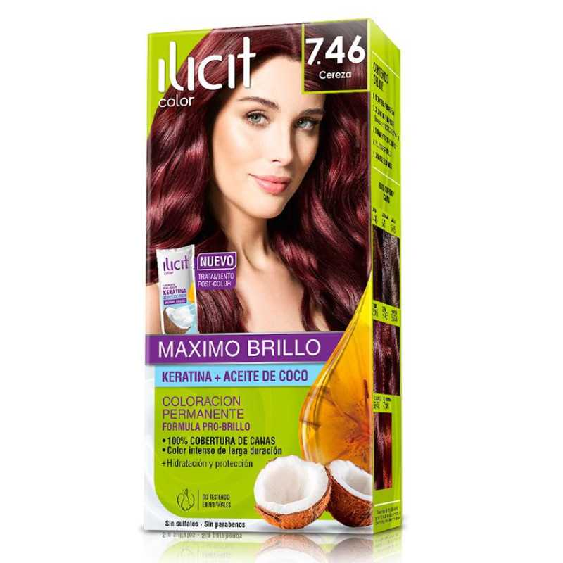 Illicit Color 7.46 Cereza 60 g - Tintura Permanente