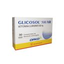 Glicosol XR 500 mg x 30 comprimidos.