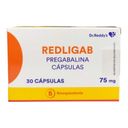 Redligab 75 mg x 30 cápsulas.