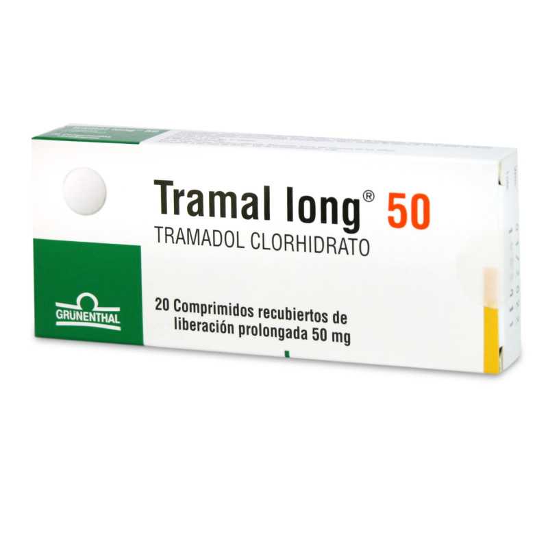 Tramal Long 50 mg x 10 Comprimidos - Tramadol Clorhidrato