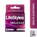 Lifestyles Orgazmax 3 Preservativos - Retardante