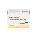 Metformina 850 mg x 60 comprimidos recubiertos. (Ascend)