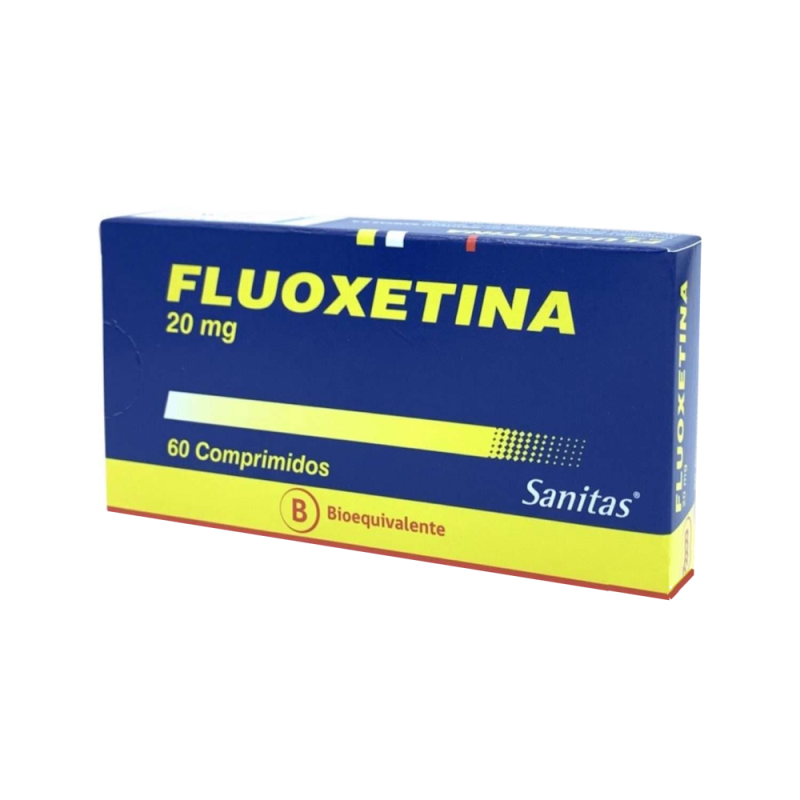 Fluoxetina 20 mg x 60 Comprimidos - Sanitas