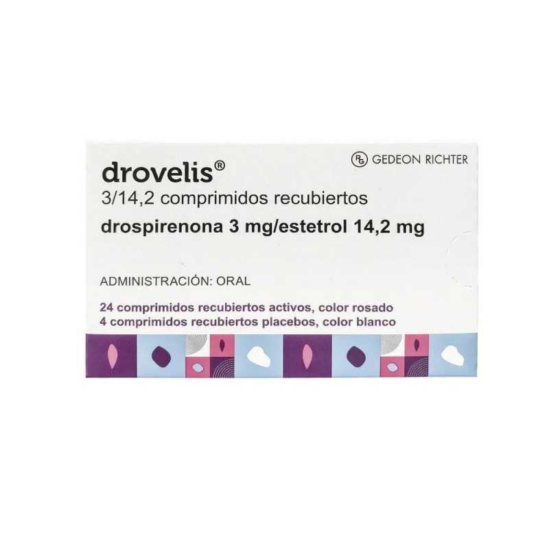 Drovelis 3/14.2 mg 28 Comprimidos Recubiertos - Drospirenona + Estetrol