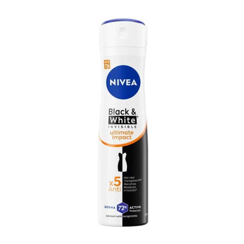Nivea Black & White Invisible Ultimate Impact Spray 150ml