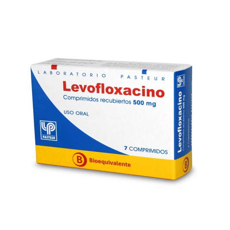 Levofloxacino 500 mg x 7 Comprimidos - Pasteur