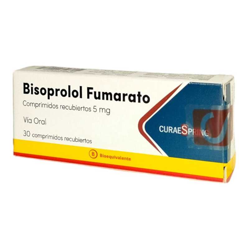 Bisoprolol 5 mg x 30 Comprimidos - Curae Spring