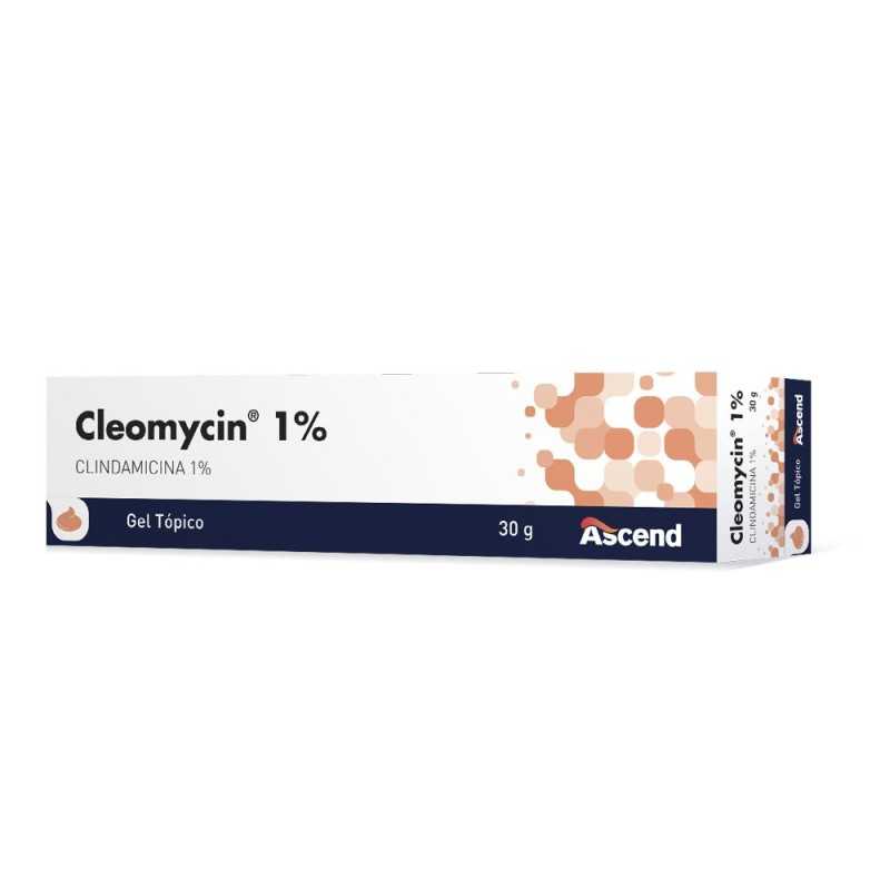 Cleomycin 1% Clindamicina Gel Tópico 30 g